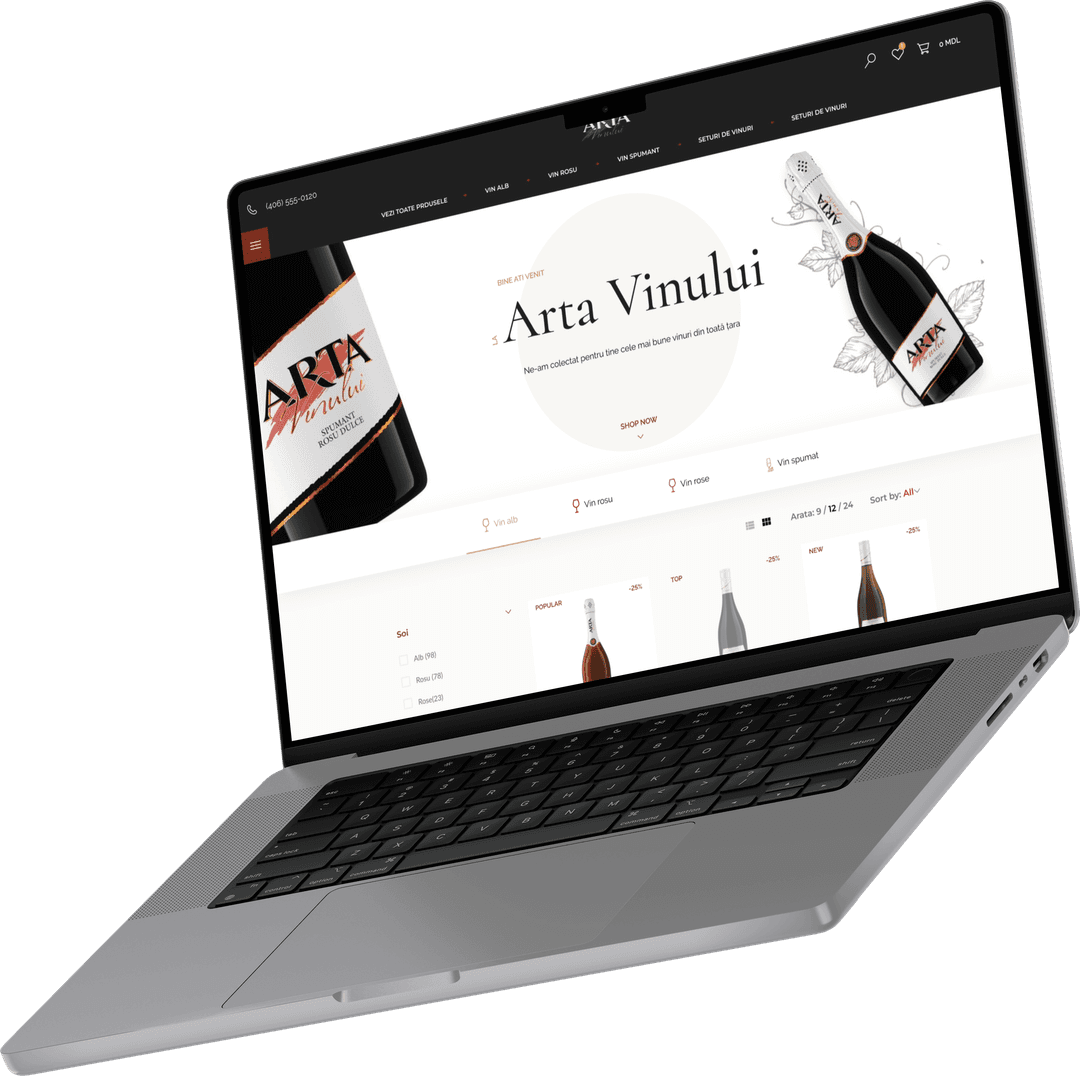 Arta Vinului project screenshot